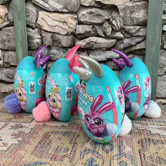 4 Zuru Rainbocorns Bunnycorn Surprise Bunny Unicorn Blind Box Cotton Tail Doll - Picture 2 of 10